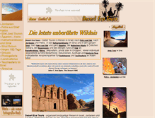 Tablet Screenshot of israelecotours.com